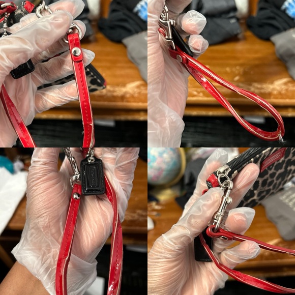 Coach Park Ocelot Leopard Print Cloth Wristlet Wallet - “Jennie” - Picture 10 of 16